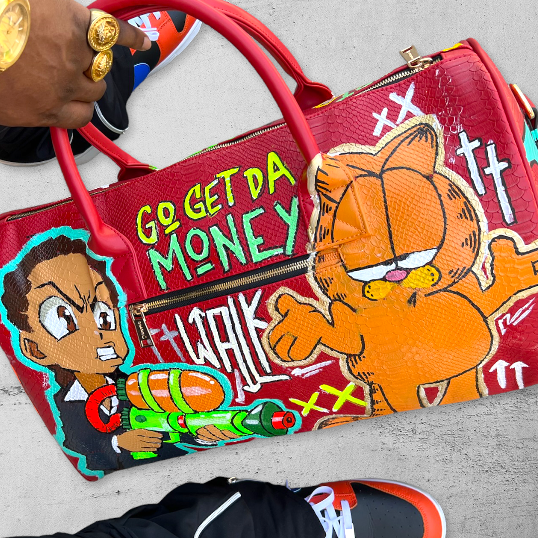 “GO GET DA MONEY” DUFFLE BAG