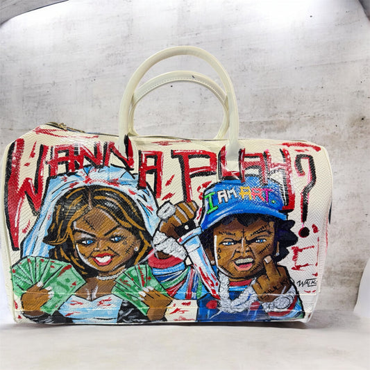 Chuck and Bride Duffle Bag