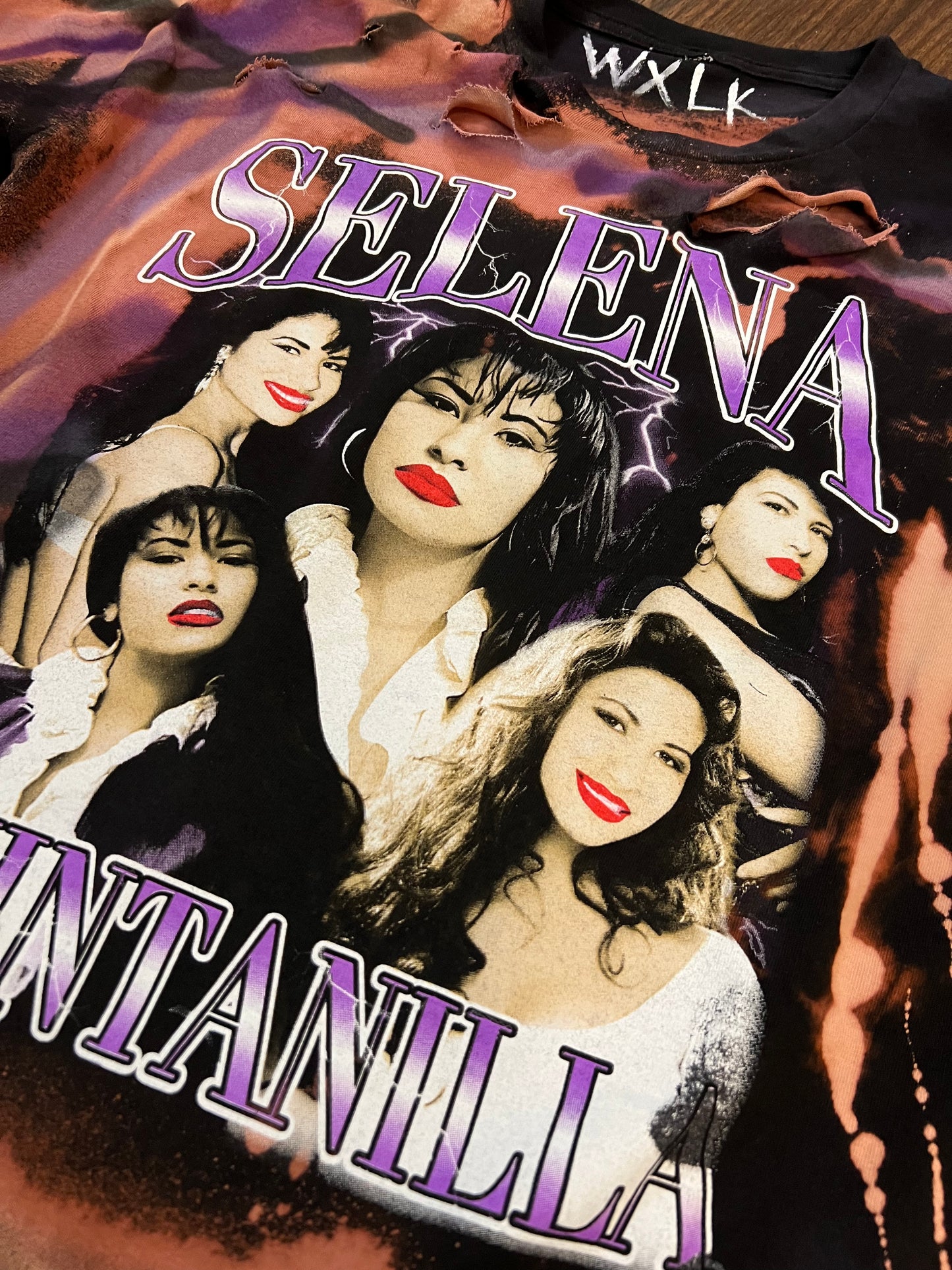 SELENA “EXTRA” DESTROYED TEE