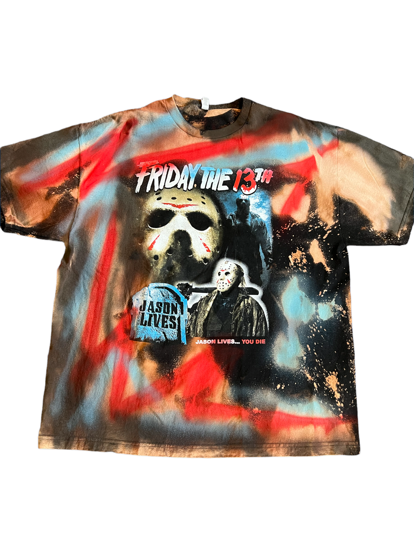 JASON FRIDAY THE 13TH DESTROYED TEE