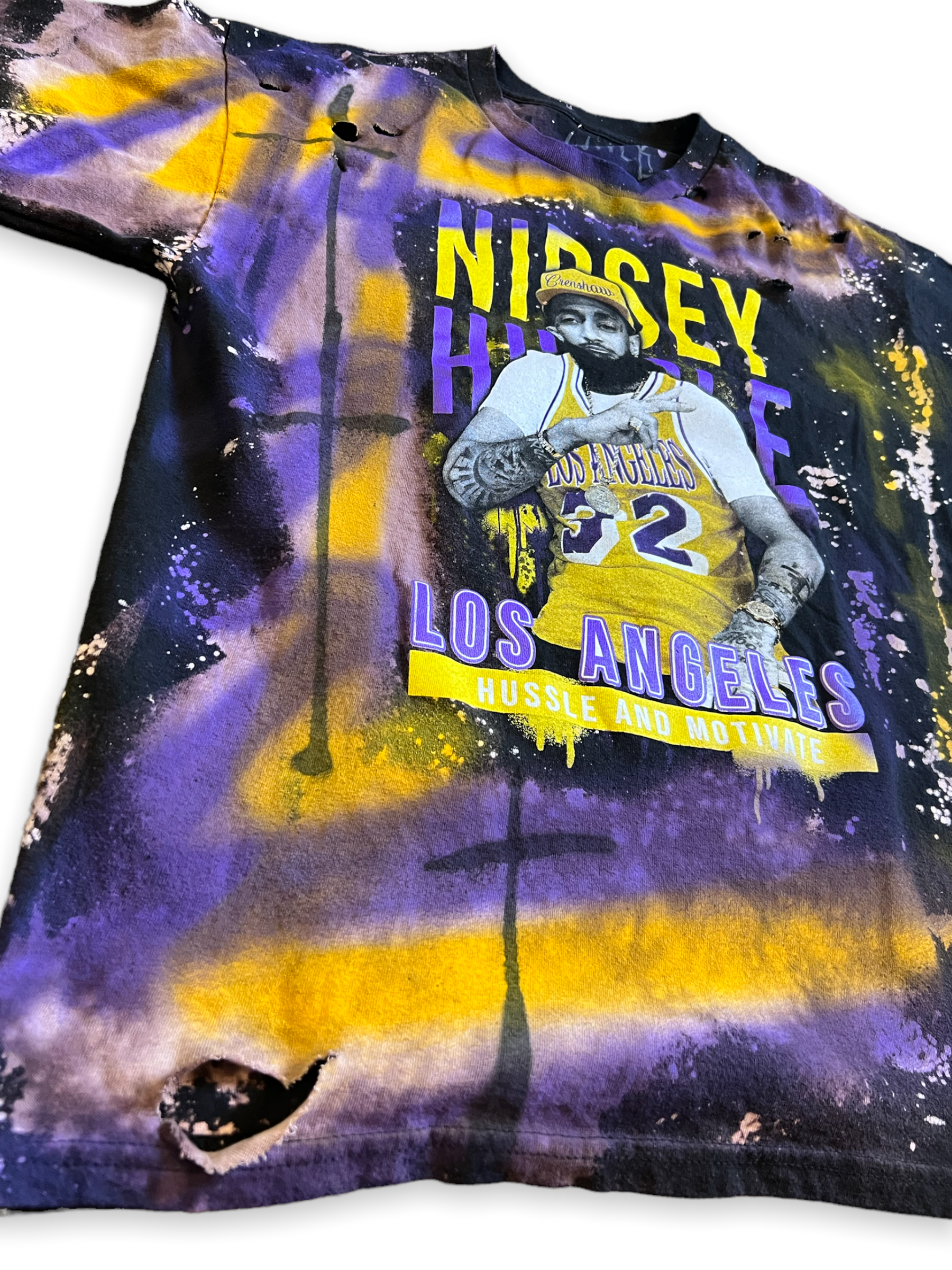 Nipsey hussle in hot sale lakers jersey