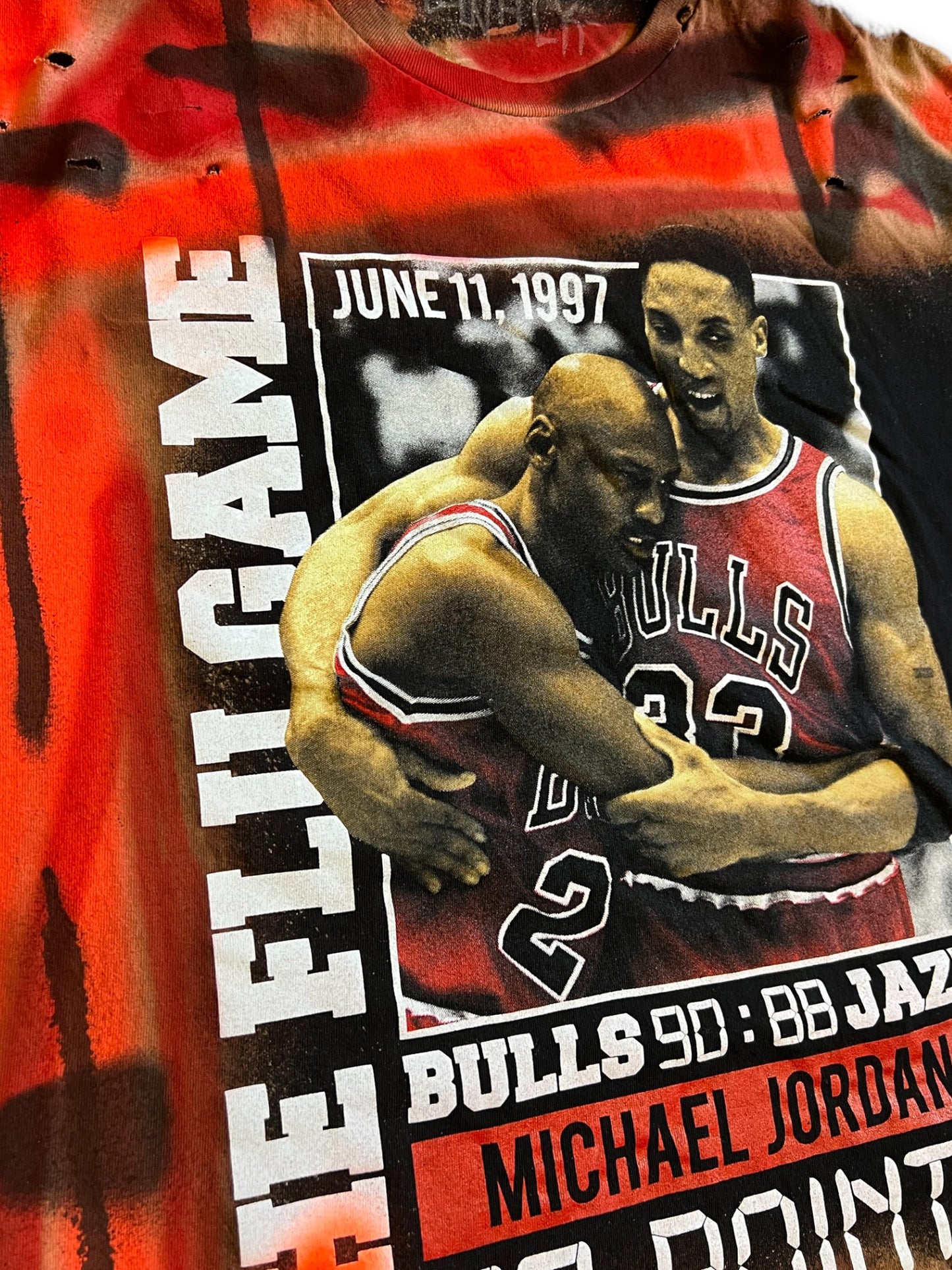 FLU GAME DESTROYED TEE