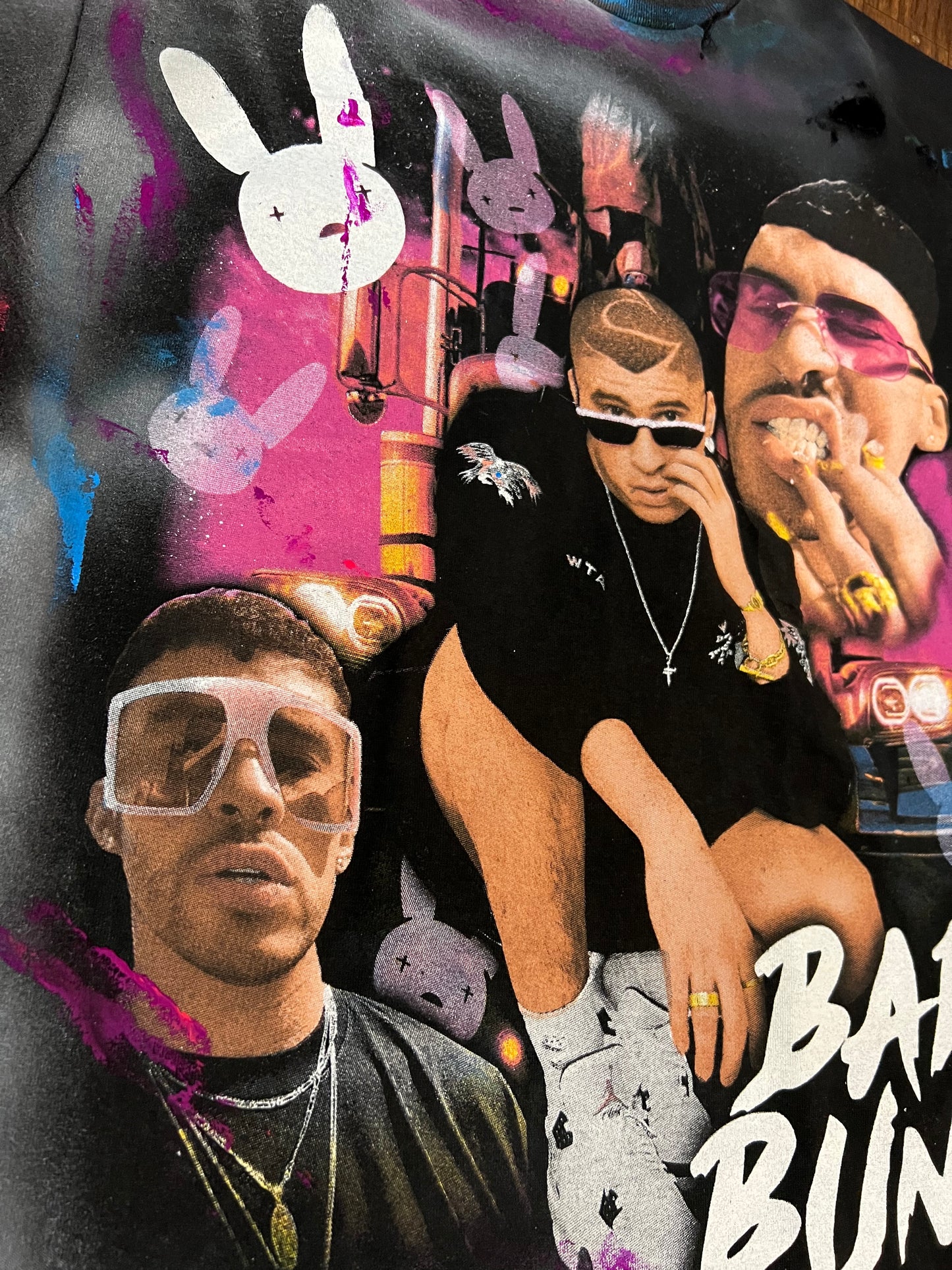 BAD BUNNY DESTROYED TEE