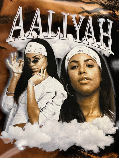 AALIYAH DESTROYED TEE